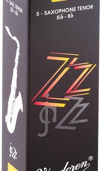 Vandoren SR423 Tenor Sax ZZ Reeds Strength 3 (Box of 5) Supply