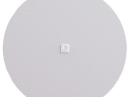 Audac CALI660 Safelatch 2-Way Ceiling Speaker w Twist-Fix Grill - 6.5  (White) For Cheap