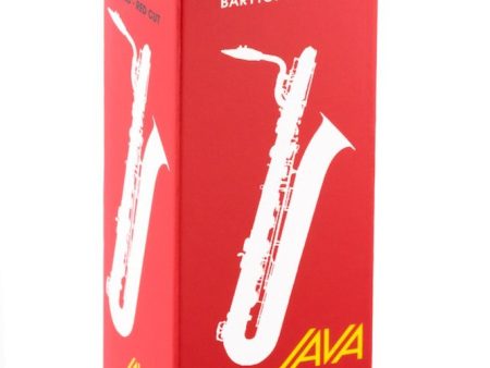 Vandoren SR3435R Bari Sax JAVA Red Reeds Strength 3.5 (Box of 5) For Cheap