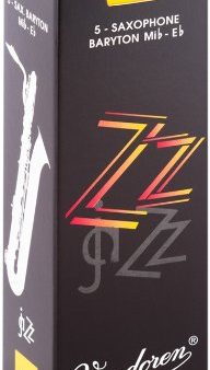 Vandoren SR4435 Bari Sax ZZ Reeds Strength 3.5 (Box of 5) Supply