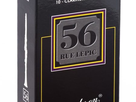 Vandoren CR5045 Bb Clarinet 56 Rue Lepic Reeds Strength 4.5 (Box of 10) Online now