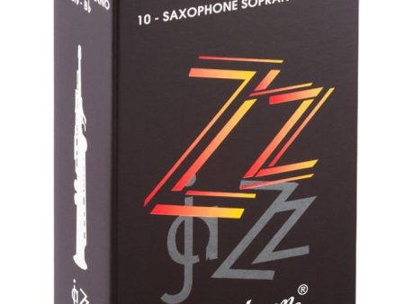 Vandoren SR4025 Soprano Sax ZZ Reeds Strength 2.5 (Box of 10) Sale