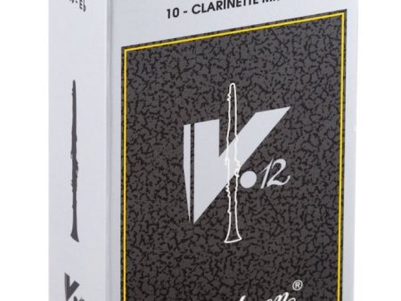 Vandoren CR6135 Eb Clarinet V.12 Reeds Strength 3.5 (Box of 10) Online now