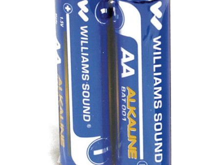 Williams AV BAT 001-2 AA Alkaline Battery (2-Pack) For Discount