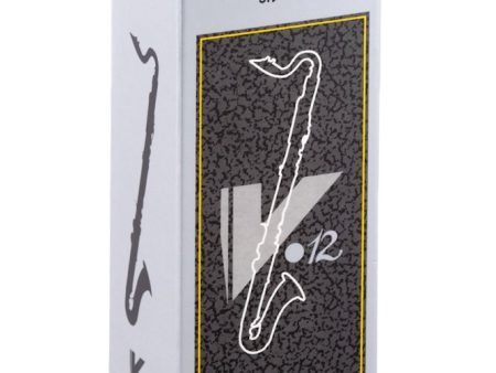 Vandoren CR6225 Bass Clarinet V.12 Reeds Strength 2.5 (Box of 5) Discount