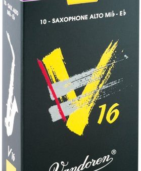 Vandoren SR702 Alto Sax V16 Reeds Strength 2 (Box of 10) Online Hot Sale