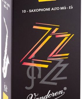 Vandoren SR413 Alto Sax ZZ Reeds Strength 3 (Box of 10) Online