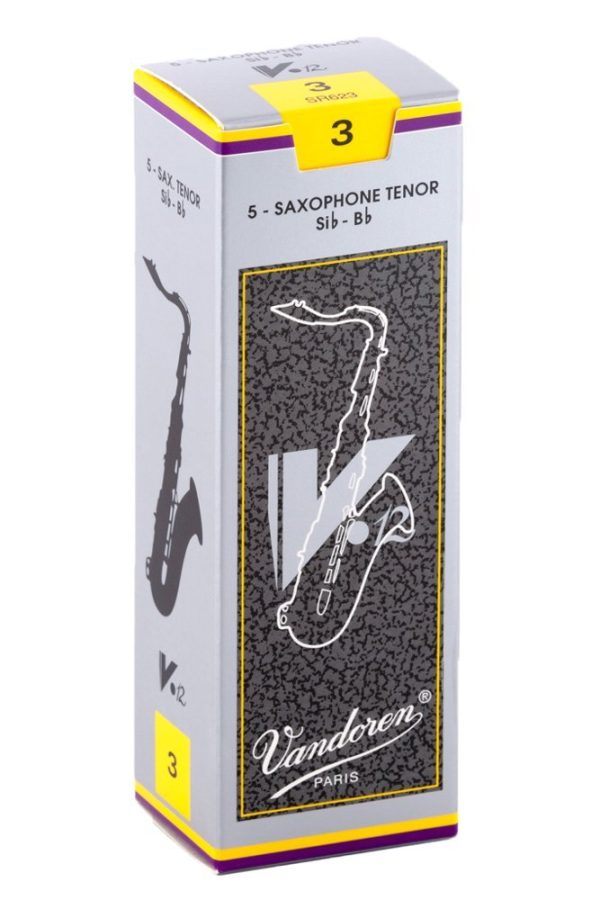 Vandoren SR623 Tenor Sax V.12 Reeds Strength 3 (Box of 5) For Cheap