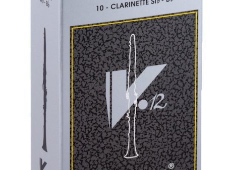 Vandoren CR1925 Bb Clarinet V.12 Strength 2.5 Reeds (Box of 10) Fashion