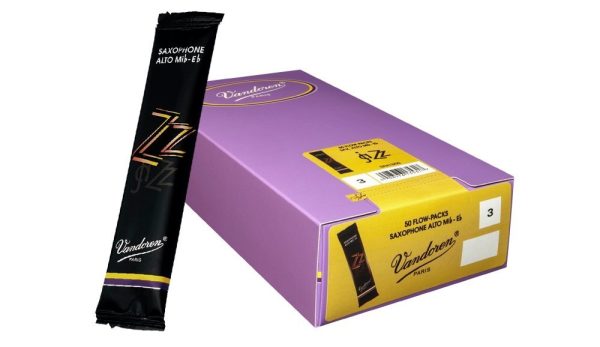 Vandoren SR4135 Alto Sax ZZ Reeds Strength 3.5 (Box of 10) on Sale