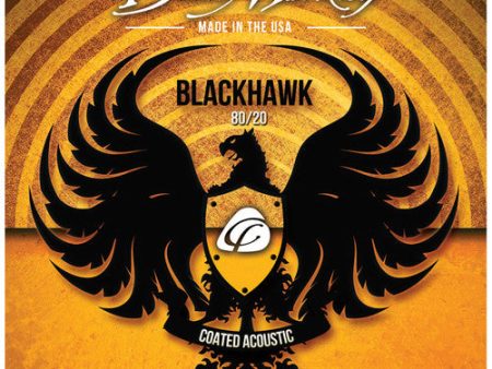 Dean Markley Blackhawk 8019 Light Coated 80 20 Bronze Acoustic Guitar Strings (11-52) For Cheap