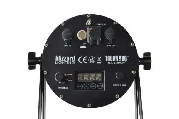 Blizzard Lighting TOURNADO-IP-EXA Outdoor Rated 12 15W RGBAW+UV LED Par Light For Sale