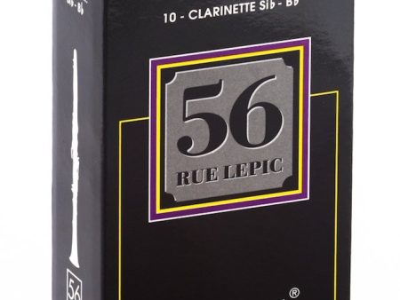 Vandoren CR505 Bb Clarinet 56 Rue Lepic Reeds Strength 5 (Box of 10) Supply