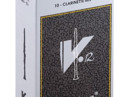 Vandoren CR6125 Eb Clarinet V.12 Reeds Strength 2.5 (Box of 10) Online now