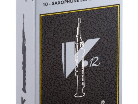 Vandoren SR6025 Soprano Sax V.12 Reeds Strength 2.5 (Box of 10) Online Sale