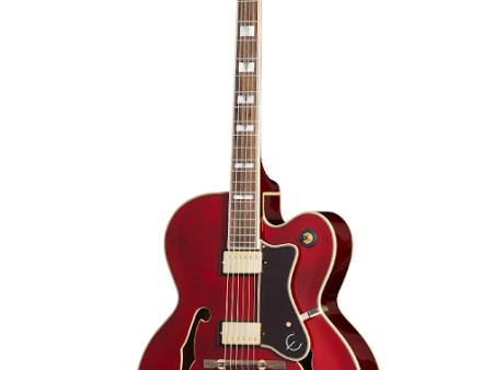 Epiphone BROADWAY Series Hollow Body Electric Guitar (Wine Red) Sale