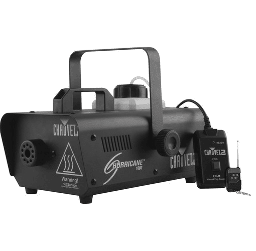 Chauvet DJ HURRICANE H1000 Compact Lightweight Fog Machine Emits Thick Bursts Of Fog To Enhance Any Light Show For Cheap