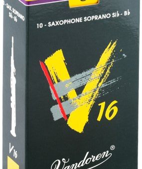 Vandoren SR713 Soprano Sax V16 Reeds Strength 3 (Box of 10) For Sale