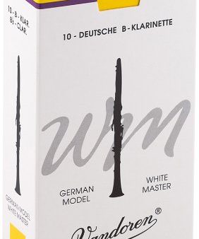 Vandoren CR164 Bb Clarinet White Master Reeds Force 4 (Box of 10) Supply