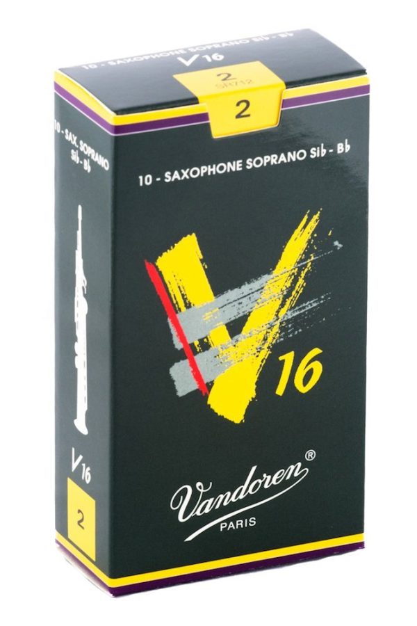 Vandoren SR712 Soprano Sax V16 Reeds Strength 2 (Box of 10) Online now