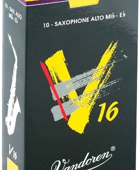 Vandoren SR704 Alto Sax V16 Reeds Strength 4 (Box of 10) Online