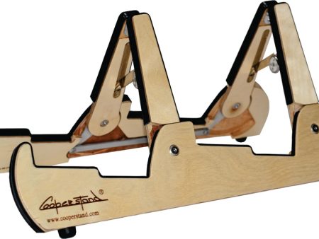 Cooperstand PRO-TB Double Guitar Stand (Birch) Sale