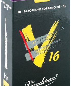 Vandoren SR7135 Soprano Sax V16 Reeds Strength 3.5 (Box of 10) Online