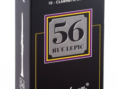 Vandoren CR504 Bb Clarinet 56 Rue Lepic Reeds Strength 4 (Box of 10) Fashion