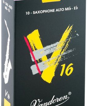 Vandoren SR703 Alto Saxophone V16 Reeds Strength 3 (Box of 10) Fashion