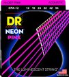 DR Strings NPA-12 NEON Hi-Def Pink Coated Acoustic Strings (12-54) Online Hot Sale