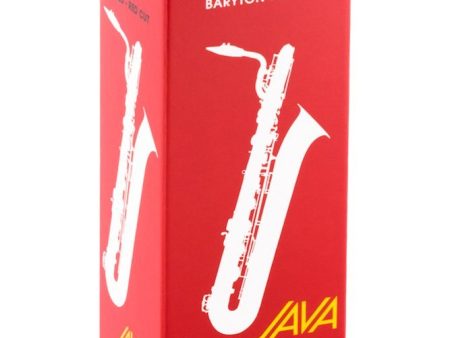 Vandoren SR3425R Bari Sax JAVA Red Reeds Strength 2.5 (Box of 5) For Discount