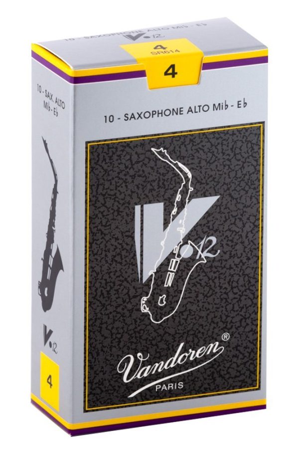 Vandoren SR614 Alto Sax V.12 Reeds Strength 4 (Box of 10) Fashion