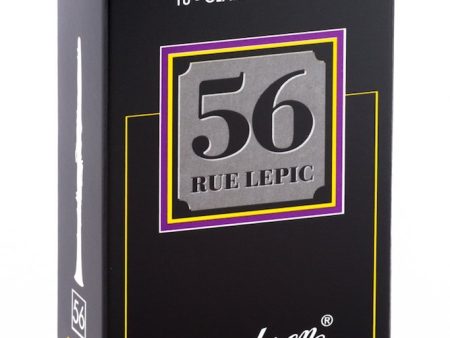 Vandoren CR503 Bb Clarinet 56 Rue Lepic Reeds Strength 3 (Box of 10) Online