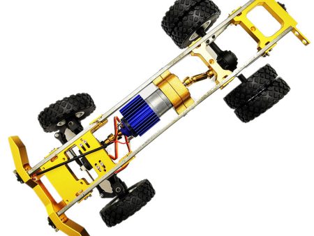 1 16 Upgraded Metal RC Car Chassis Unassembled Kit for Off-Road Truck Vehicles DIY Parts Online Hot Sale