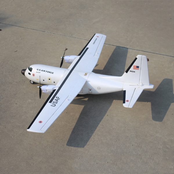 C-160 Cargotrans Twin Hercules 1120mm Wingspan EPOS Warbird Transport RC Airplane Kit For Discount