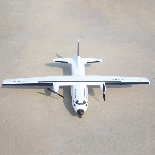 C-160 Cargotrans Twin Hercules 1120mm Wingspan EPOS Warbird Transport RC Airplane Kit For Discount