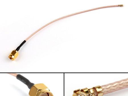 DIY 100mm 10cm SMA RP-SMA Male to U.FL IPX IPEX Pigtail Antenna Extension Adapter Cable RC Drone Discount